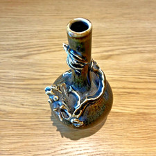 Rare vase ancien en porcelaine de Chine , au décor de dragon  XIX°-XX°.