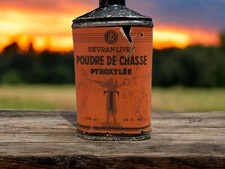 Ancienne Boîte De Poudre Pour Chasse Pyroxylée - Sevran-Livry