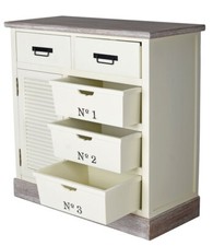 Commode Vintage Buffet Meuble De Cuisine Armoire Ancienne