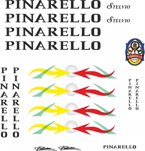 Adhésifs cadre pinarello - adhésifs,
