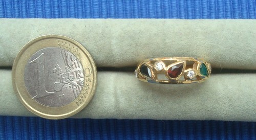 B26c neuf bague - neuf, doré