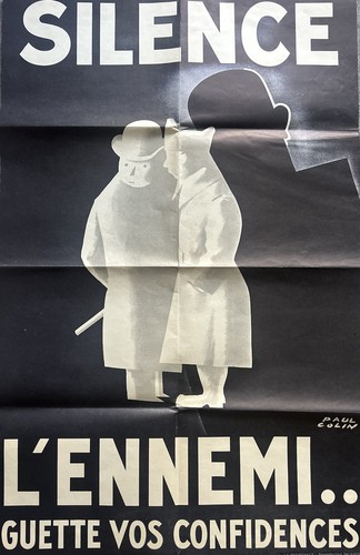 Affiche ennemi écoute - l’ennemi,
