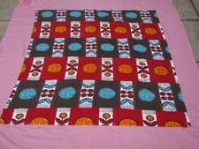 Coupon de tissu vintage année