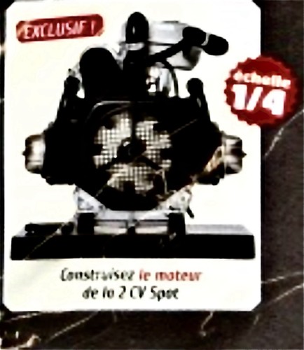 Moteur 2cv spot hachette kit - 2cv,