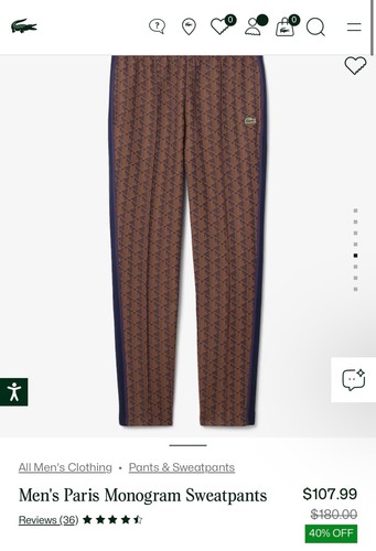 New lacoste tracksuit - new,