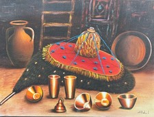 Grand tableau Marocain - Ecole