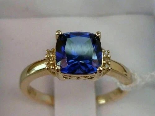 Bague fiançailles saphir - de,