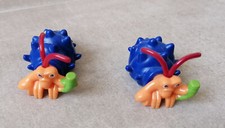 Lot 2 figurines animaux marins bernard-l’hermite Kinder surprise
