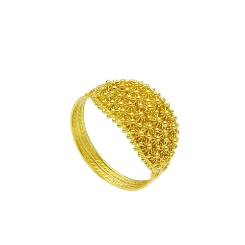 Bague jaune 18k avec - bague, en