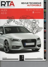 AUDI A3 phase 3 2.0 TDi 150 ch à partir 10/2012 revue technique automobile RTA