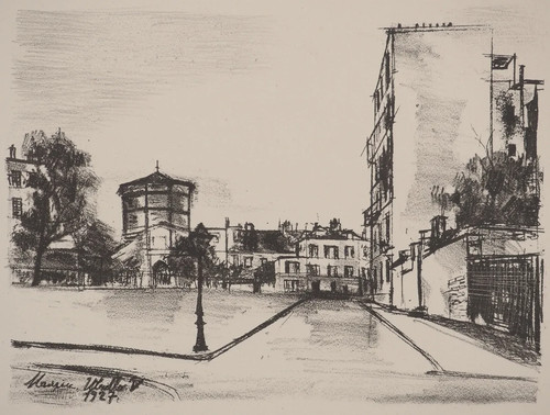 Maurice utrillo rue de - maurice,