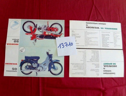 13710 honda 50 tourisme - n°13710,