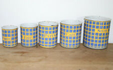 SERIE DE 5 POTS A EPICES EN