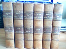 revue des deux mondes année