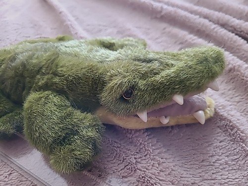 Belle peluche crocodile - p1/,