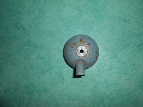 Embout échappement bleu