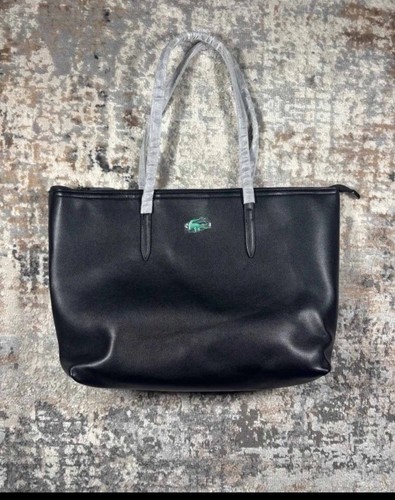 Sac mains lacoste noir - lacoste,