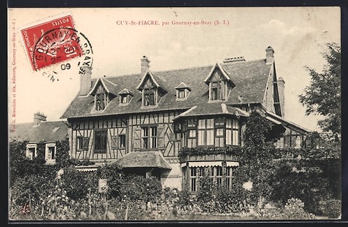 Cpa cuy fiacre - cpa, cuy-st-fiacre