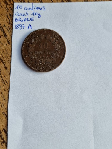 Centimes ceres 1897 - 1897, a