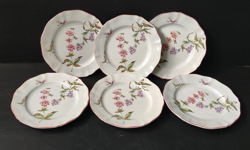 Assiette plate faience - 6, kg