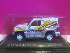 SUPERBE MITSUBISHI 4X4 PARIS DAKAR 1998 NEUF SOUS BLISTER 1/43 F6