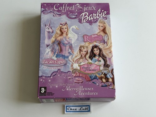 Coffret barbie jeux - barbie,
