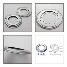 Plateau Tournant de table Roulement à Bille Rotatif en Zinc-plaqué  à Manger