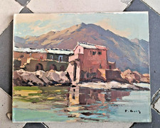 Tableau huile sur toile de