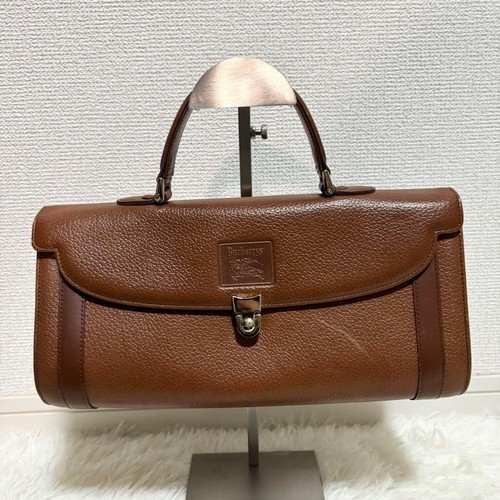 Sac main cuir burberry - sac,