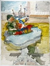 CARRON Pierre-[Enfant jouant