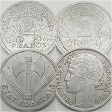 2 Francs BAZOR MORLON (1941-1959) choisissez date & état