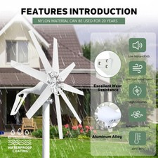 12V/24V 48V Wind Turbine