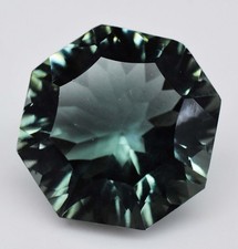 Magnifique pierre précieuse traitée naturelle certifiée verte paraiba...