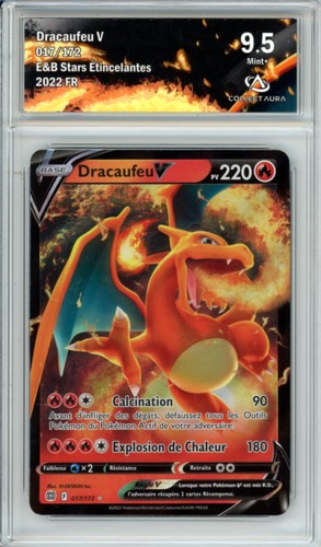 Carte pokémon dracaufeu - carte, dracaufeu-v