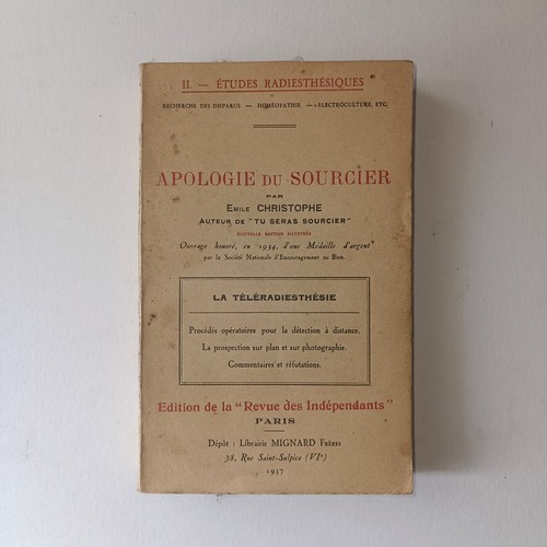 Apologie sourcier t2 la - apologie,