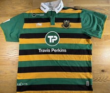 NORTHAMPTON SAINTS   Maillot Rugby 4XL TBE Burrda Sport University Northampton