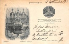 Luxeuil-Les-Bains - Buffet D'Orgue de Tour Mini Boîtes à Musique Boîte à Musique