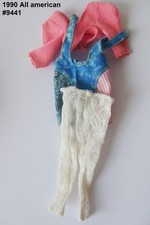 Mattel Barbie vintage superstar 90 vêtements 1990 All American Fashions #9441