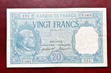France 20 Francs Bayard 1917 FAY11.2  Alph X.1413  29.01.1917 Banque De France