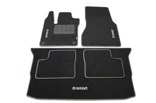 Tapis moquette coffre smart - moquette,