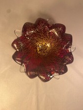 Cendrier en verre soufflé