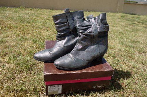 Bottines petit talon - bottines, à