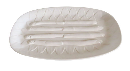 Plat asperges ceramique - plat,
