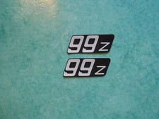 Paire autocollants carter