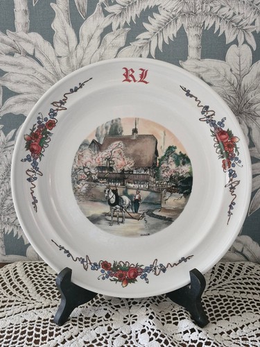 Assiette sarguemines loux - assiette, h