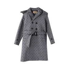 Gucci Manteau en coton GG à