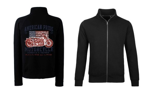 Veste sweatshirt noir twin - sweatshirt,