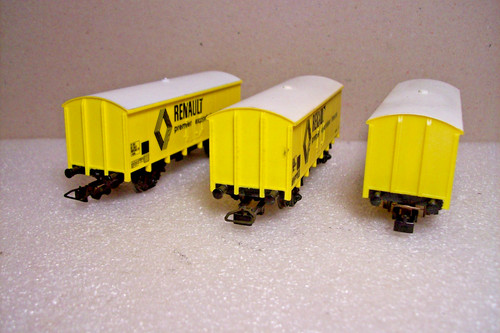 Train jouef lot 3 wagons - train,