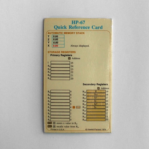 Quick reference guide - quick, for