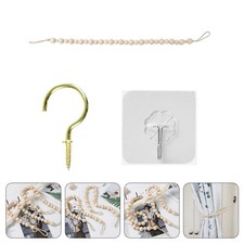  1 chaîne de perle en bois